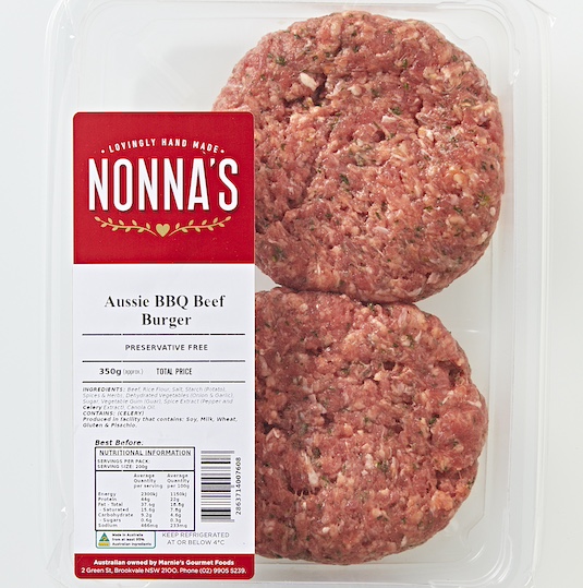 Nonnas Burger Tray